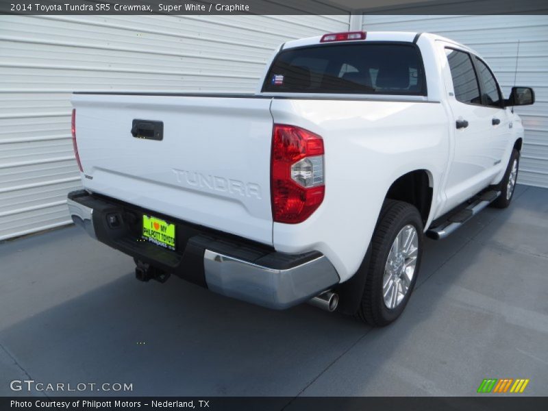 Super White / Graphite 2014 Toyota Tundra SR5 Crewmax