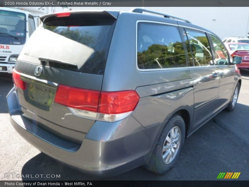 Polished Metal Metallic / Gray 2010 Honda Odyssey EX-L