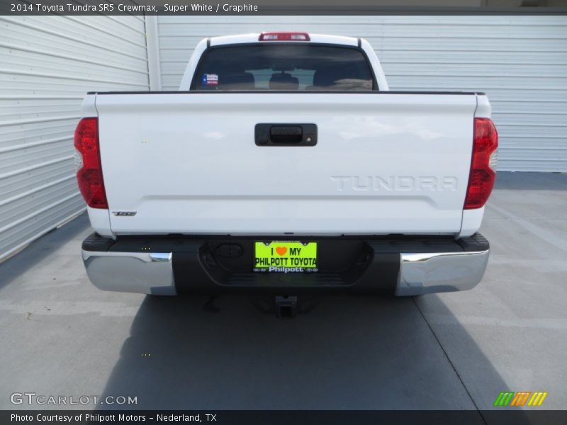 Super White / Graphite 2014 Toyota Tundra SR5 Crewmax