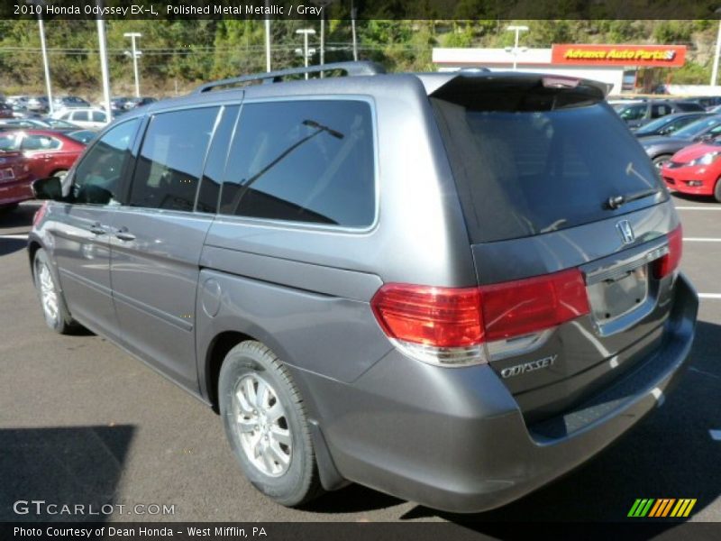 Polished Metal Metallic / Gray 2010 Honda Odyssey EX-L