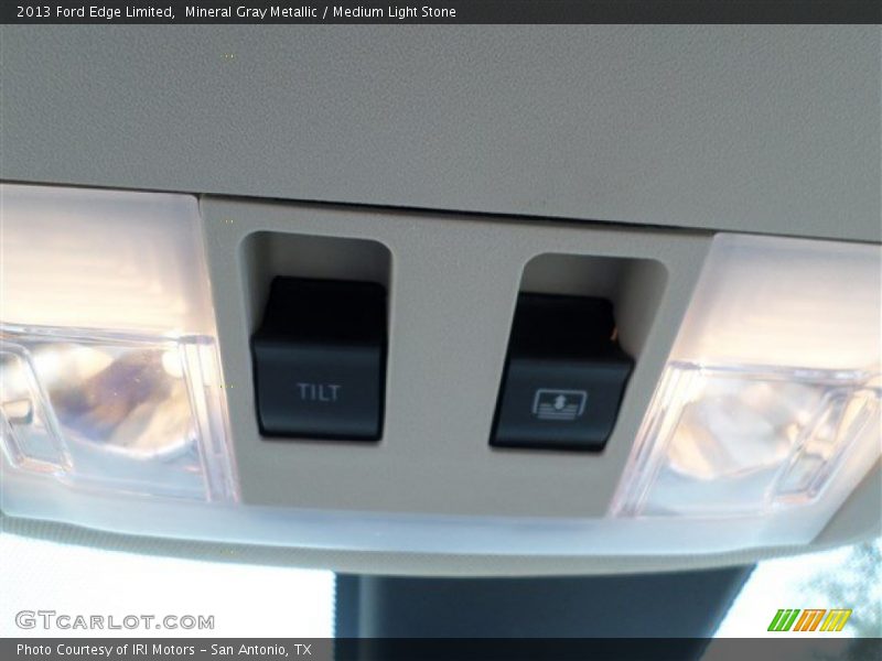 Mineral Gray Metallic / Medium Light Stone 2013 Ford Edge Limited