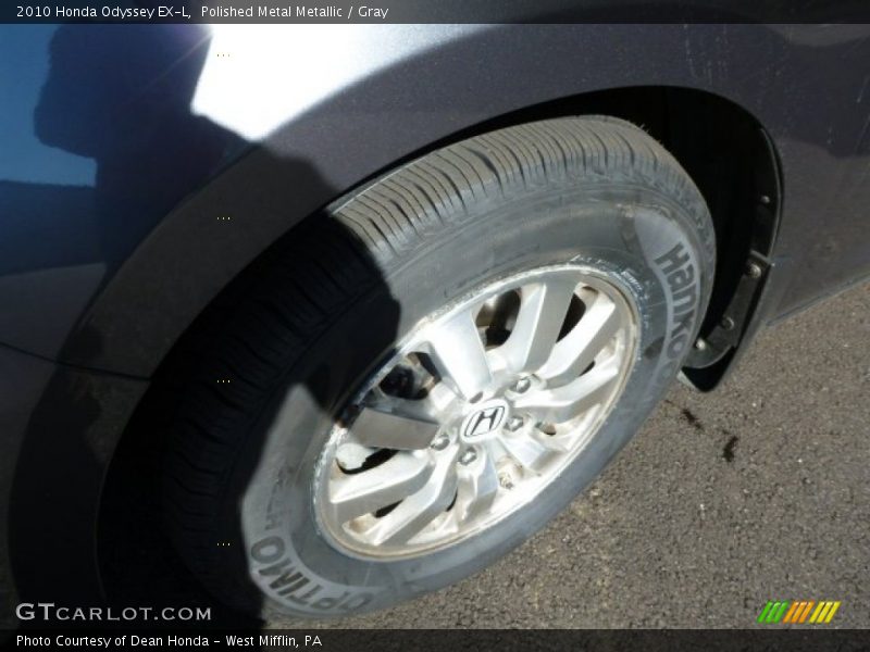 Polished Metal Metallic / Gray 2010 Honda Odyssey EX-L