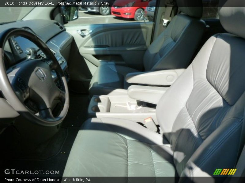 Polished Metal Metallic / Gray 2010 Honda Odyssey EX-L