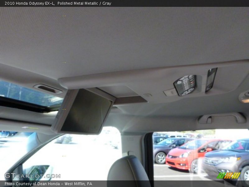 Polished Metal Metallic / Gray 2010 Honda Odyssey EX-L