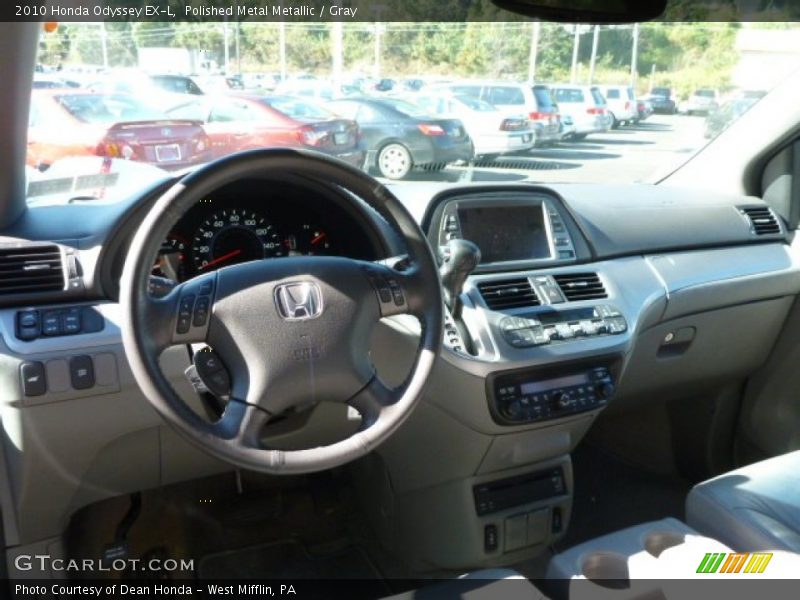 Polished Metal Metallic / Gray 2010 Honda Odyssey EX-L