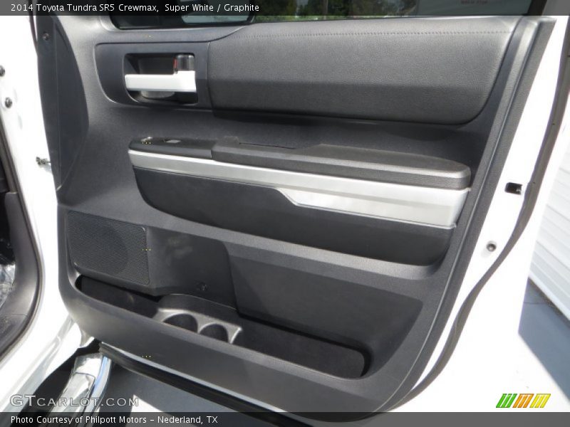 Super White / Graphite 2014 Toyota Tundra SR5 Crewmax