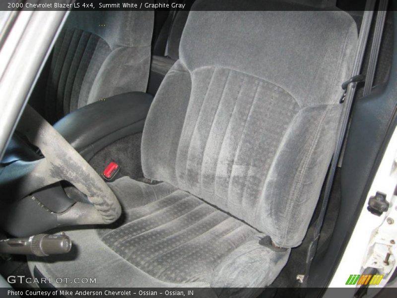 Summit White / Graphite Gray 2000 Chevrolet Blazer LS 4x4