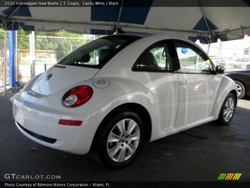 Candy White / Black 2010 Volkswagen New Beetle 2.5 Coupe