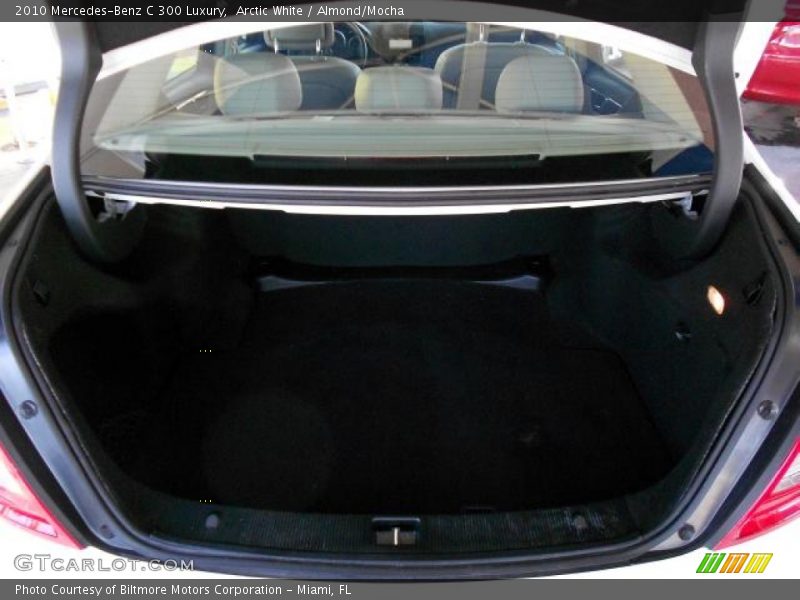 Arctic White / Almond/Mocha 2010 Mercedes-Benz C 300 Luxury