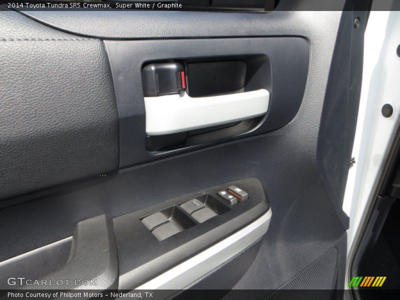 Super White / Graphite 2014 Toyota Tundra SR5 Crewmax