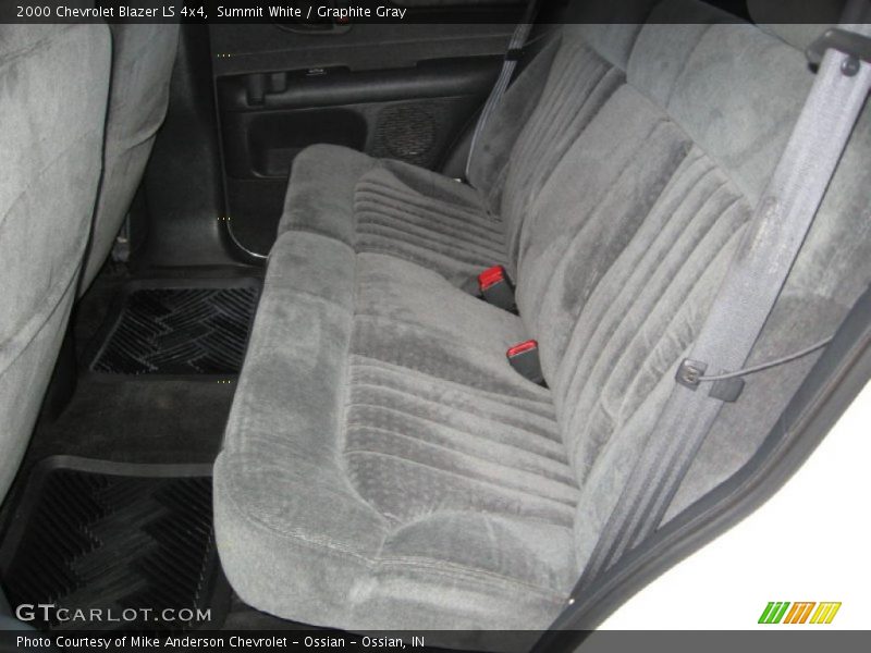 Summit White / Graphite Gray 2000 Chevrolet Blazer LS 4x4