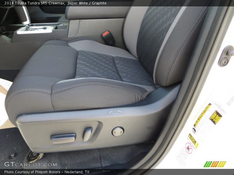 Front Seat of 2014 Tundra SR5 Crewmax