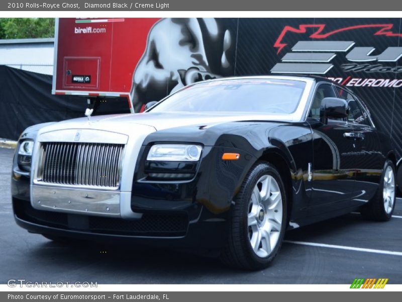 Diamond Black / Creme Light 2010 Rolls-Royce Ghost