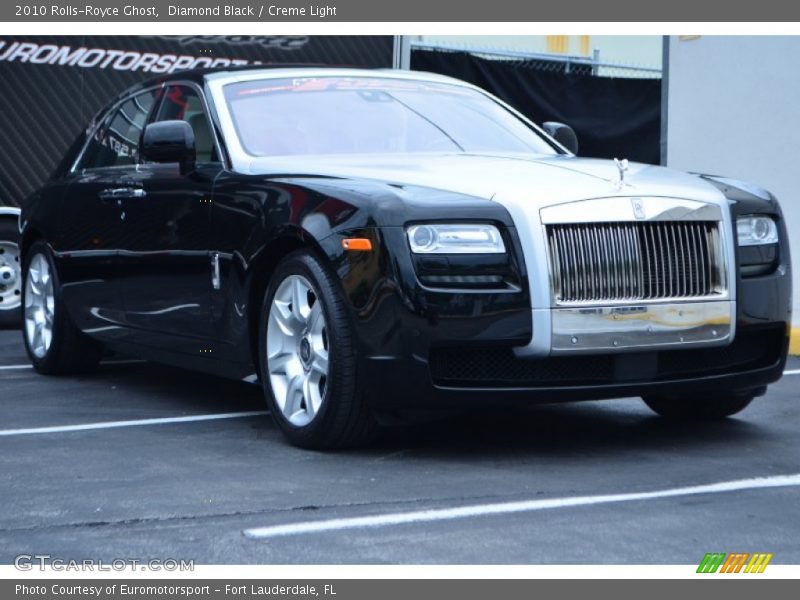Diamond Black / Creme Light 2010 Rolls-Royce Ghost
