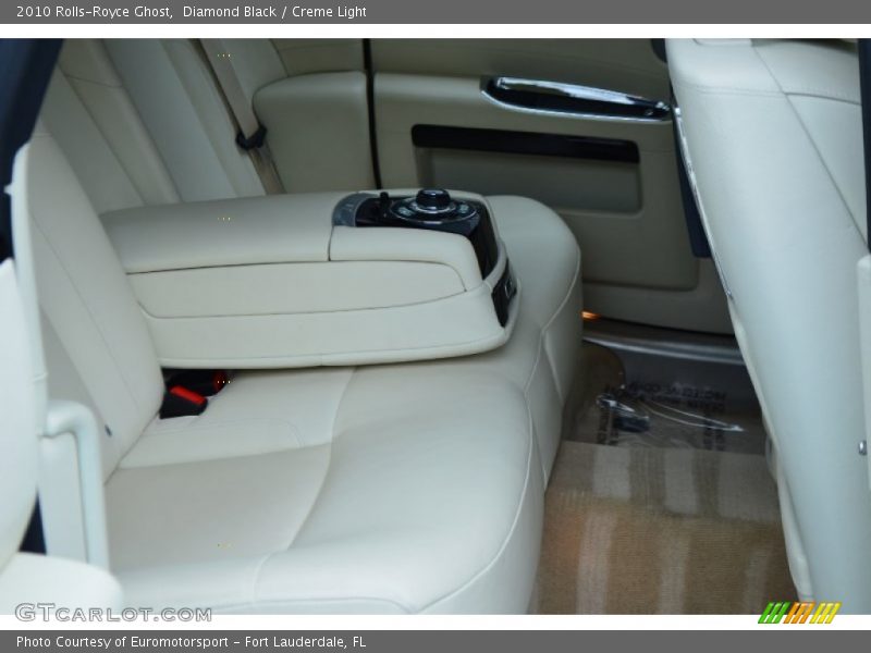 Rear Seat of 2010 Ghost 