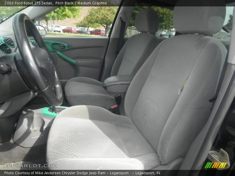 Pitch Black / Medium Graphite 2003 Ford Focus ZTS Sedan
