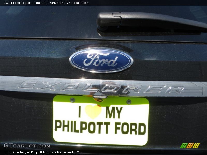 Dark Side / Charcoal Black 2014 Ford Explorer Limited