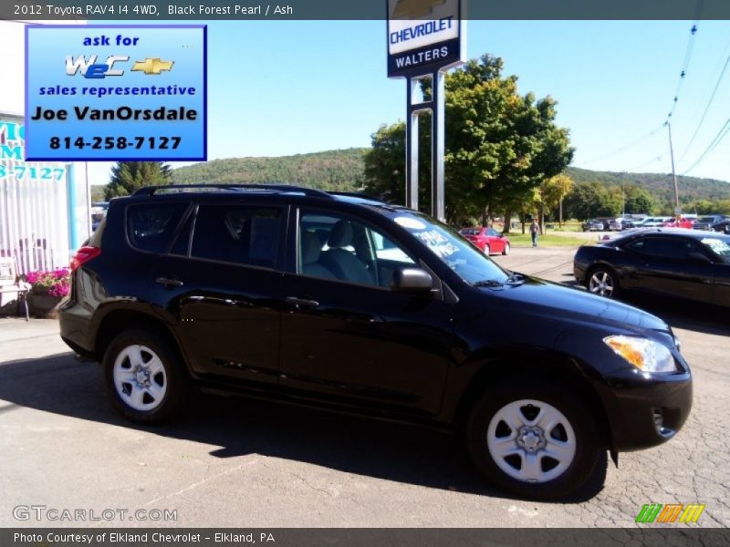 Black Forest Pearl / Ash 2012 Toyota RAV4 I4 4WD