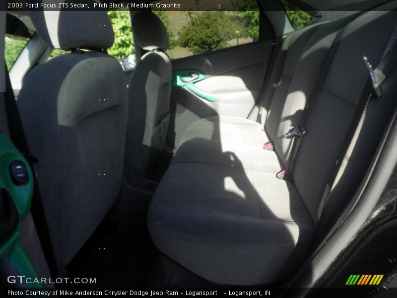 Pitch Black / Medium Graphite 2003 Ford Focus ZTS Sedan