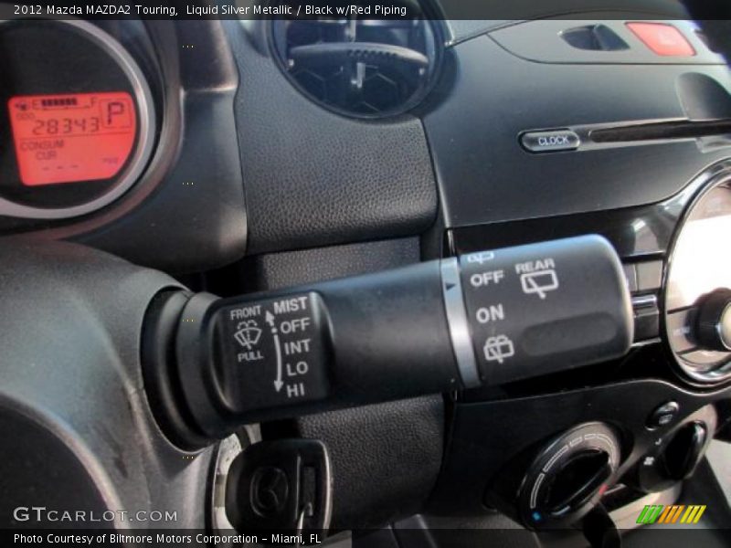 Controls of 2012 MAZDA2 Touring