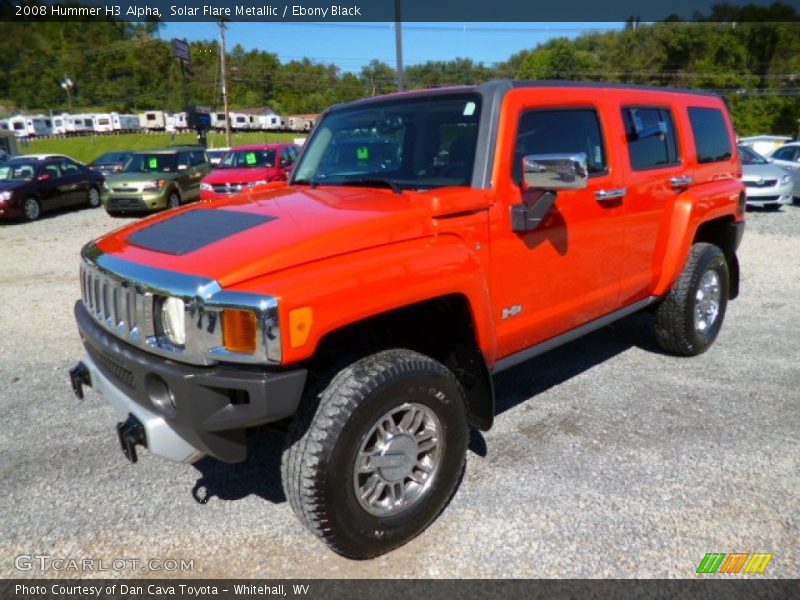 Front 3/4 View of 2008 H3 Alpha