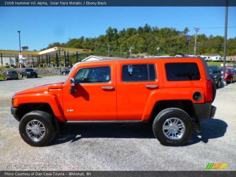  2008 H3 Alpha Solar Flare Metallic