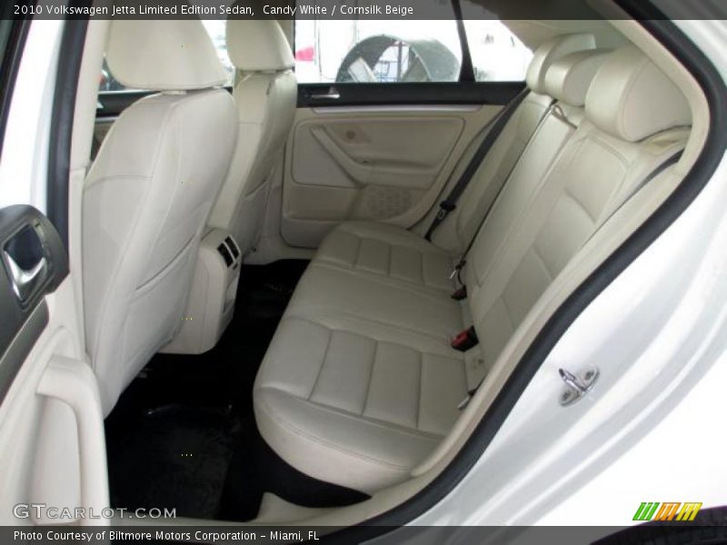 Candy White / Cornsilk Beige 2010 Volkswagen Jetta Limited Edition Sedan