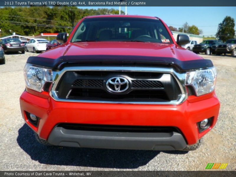 Barcelona Red Metallic / Graphite 2013 Toyota Tacoma V6 TRD Double Cab 4x4