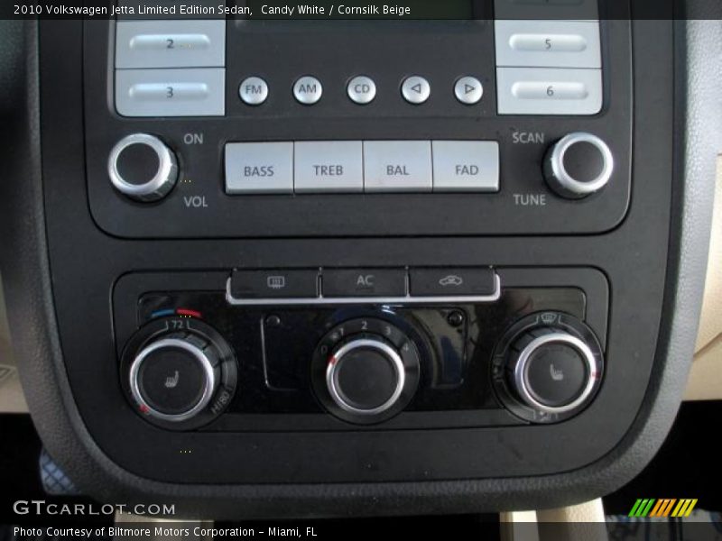 Candy White / Cornsilk Beige 2010 Volkswagen Jetta Limited Edition Sedan