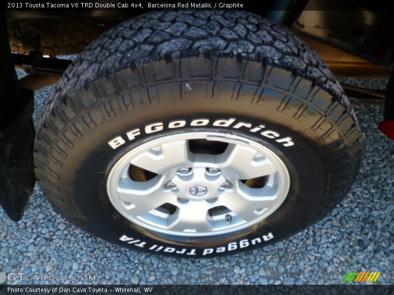 Barcelona Red Metallic / Graphite 2013 Toyota Tacoma V6 TRD Double Cab 4x4