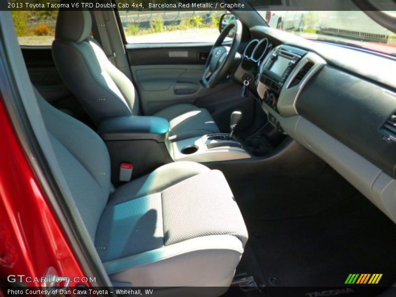 Barcelona Red Metallic / Graphite 2013 Toyota Tacoma V6 TRD Double Cab 4x4