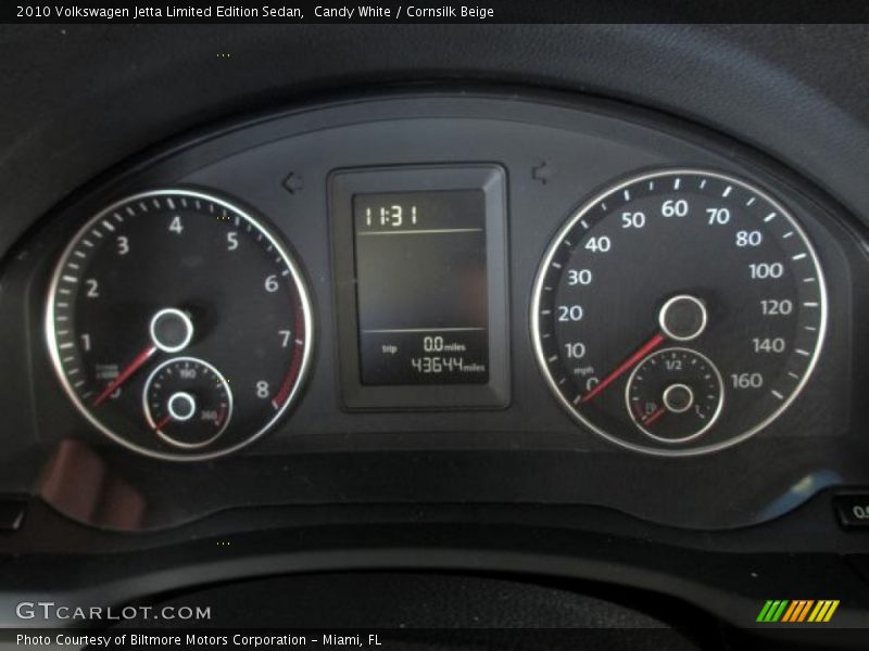 Candy White / Cornsilk Beige 2010 Volkswagen Jetta Limited Edition Sedan