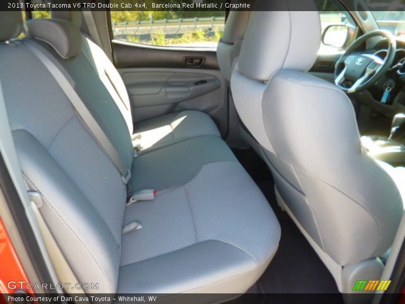Barcelona Red Metallic / Graphite 2013 Toyota Tacoma V6 TRD Double Cab 4x4