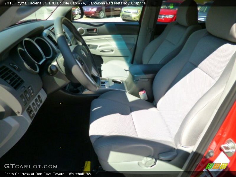 Barcelona Red Metallic / Graphite 2013 Toyota Tacoma V6 TRD Double Cab 4x4