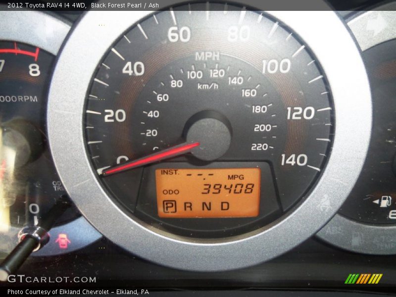 Black Forest Pearl / Ash 2012 Toyota RAV4 I4 4WD