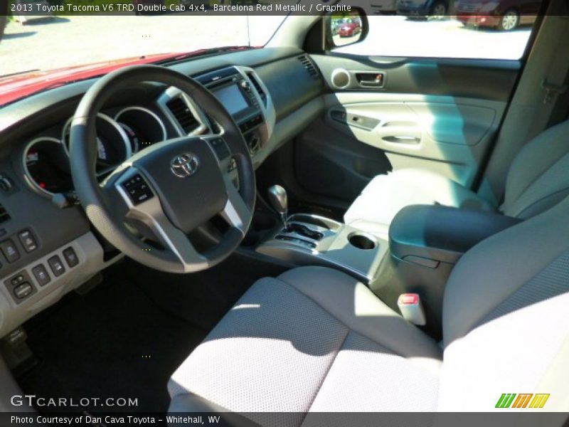 Barcelona Red Metallic / Graphite 2013 Toyota Tacoma V6 TRD Double Cab 4x4