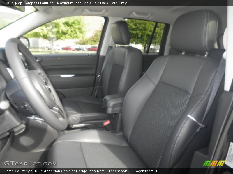 Maximum Steel Metallic / Dark Slate Gray 2014 Jeep Compass Latitude