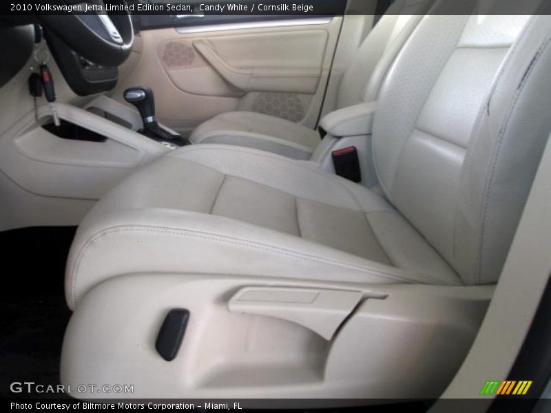 Candy White / Cornsilk Beige 2010 Volkswagen Jetta Limited Edition Sedan