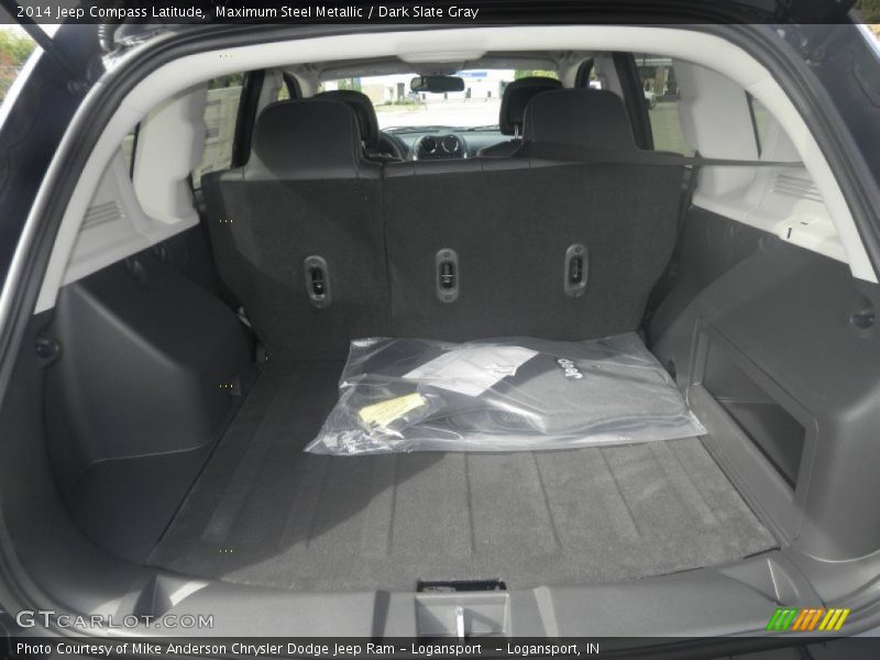 Maximum Steel Metallic / Dark Slate Gray 2014 Jeep Compass Latitude