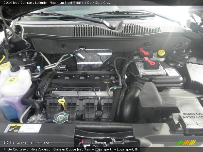 Maximum Steel Metallic / Dark Slate Gray 2014 Jeep Compass Latitude
