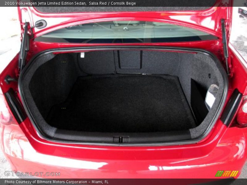 Salsa Red / Cornsilk Beige 2010 Volkswagen Jetta Limited Edition Sedan