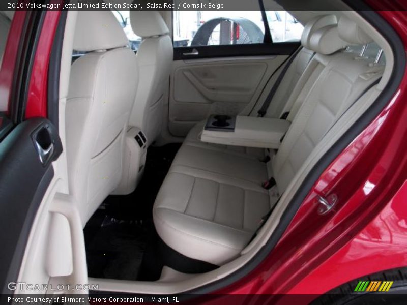 Salsa Red / Cornsilk Beige 2010 Volkswagen Jetta Limited Edition Sedan