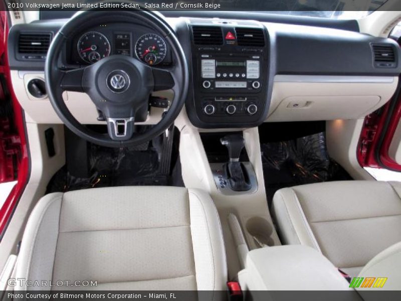 Salsa Red / Cornsilk Beige 2010 Volkswagen Jetta Limited Edition Sedan