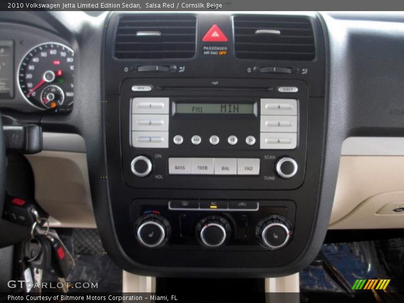 Salsa Red / Cornsilk Beige 2010 Volkswagen Jetta Limited Edition Sedan