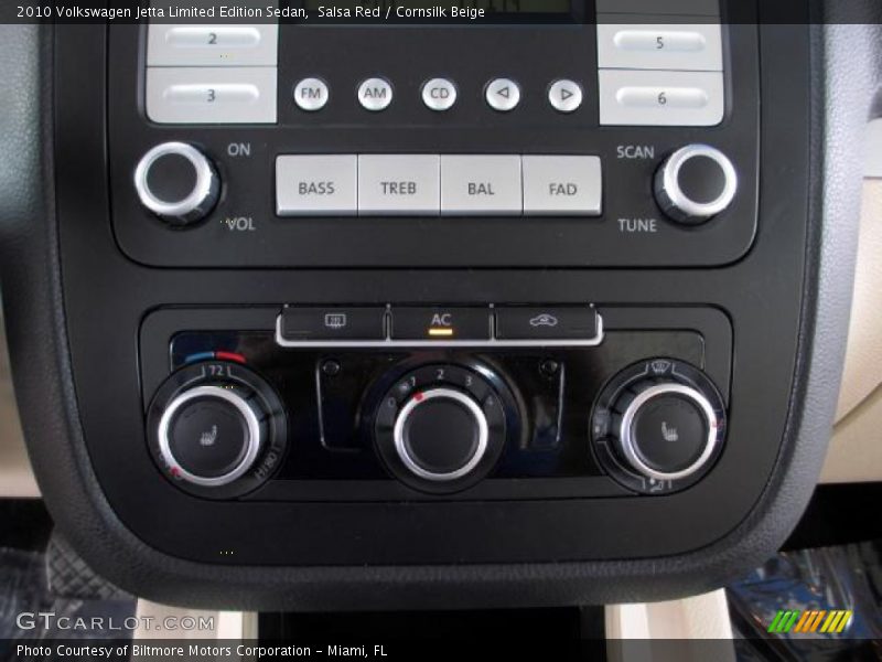 Salsa Red / Cornsilk Beige 2010 Volkswagen Jetta Limited Edition Sedan