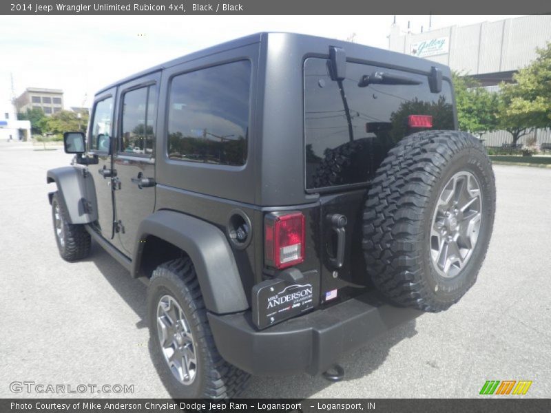 Black / Black 2014 Jeep Wrangler Unlimited Rubicon 4x4