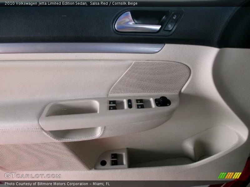 Salsa Red / Cornsilk Beige 2010 Volkswagen Jetta Limited Edition Sedan
