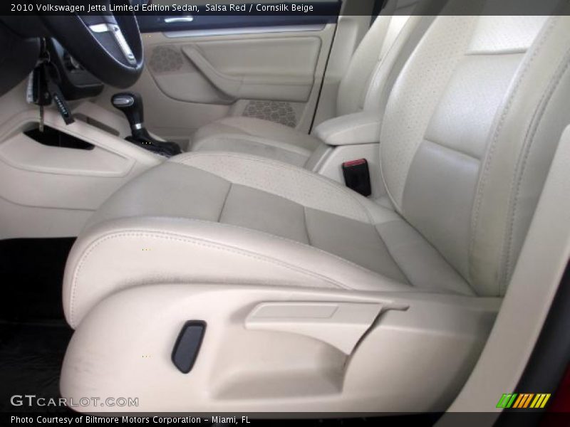 Salsa Red / Cornsilk Beige 2010 Volkswagen Jetta Limited Edition Sedan