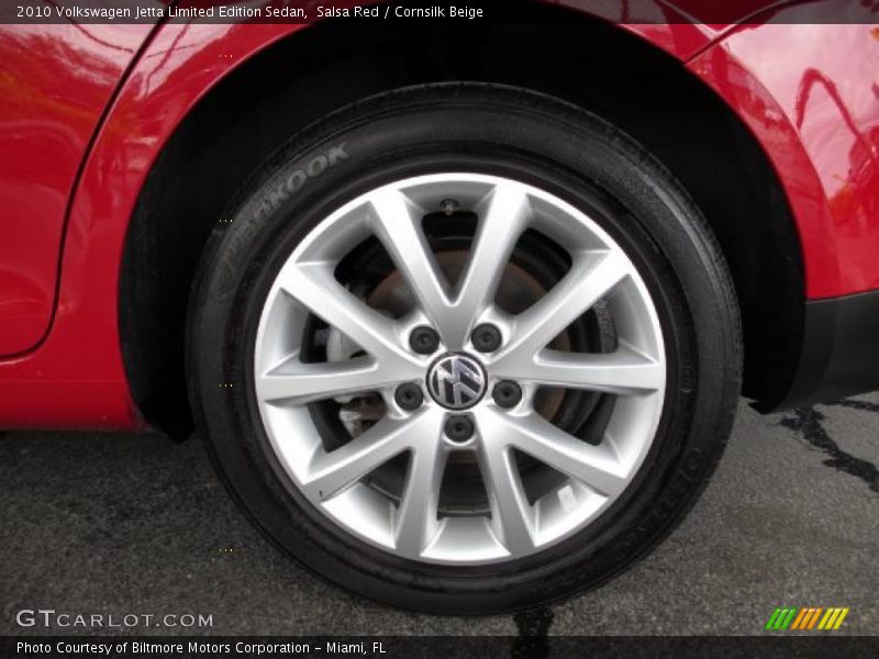 Salsa Red / Cornsilk Beige 2010 Volkswagen Jetta Limited Edition Sedan