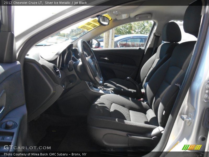 Silver Ice Metallic / Jet Black 2012 Chevrolet Cruze LT